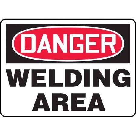 OSHA DANGER Safety Sign WELDING MWLD011VP